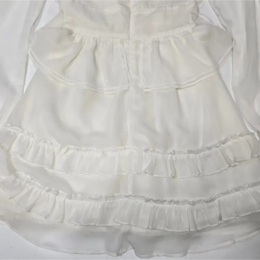 Tularosa Lucianna Mini Dress in Ivory XXS - Picture 9 of 13